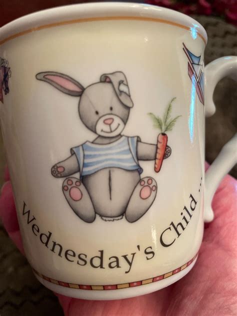 Royal Worcester Wednesday's Child Jenny Barnard Porcelain China Days of