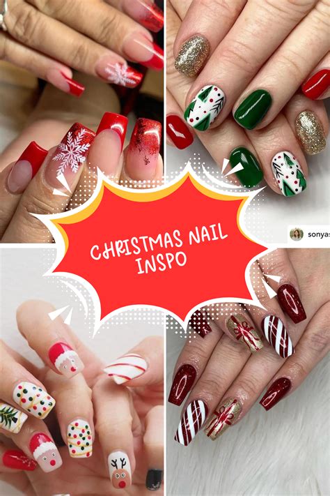 25+ Festive Christmas Nail Designs for 2024