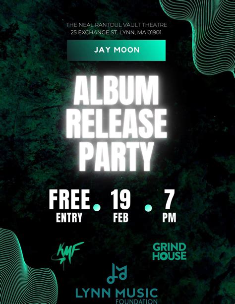 The Vault Presents: Jay Moon Album Release – Lynn Museum