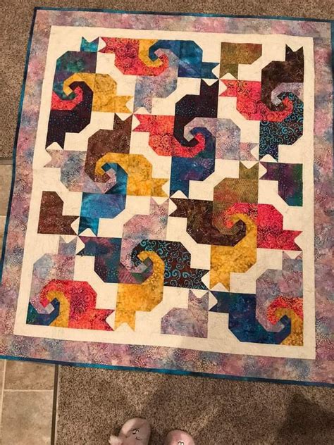 Adorable Cat Quilt Pattern