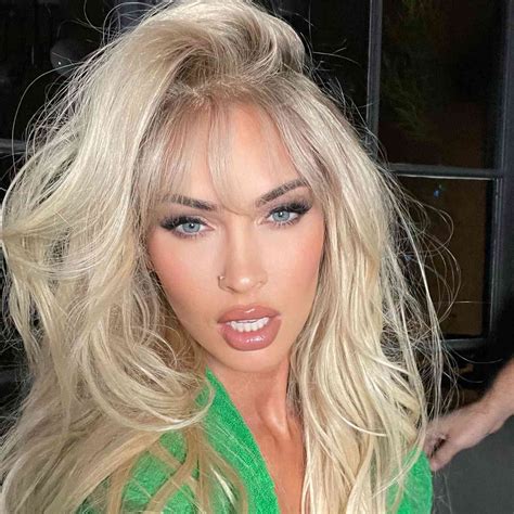 Megan Fox Went Pamela Anderson-Blonde for Halloween