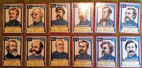 Tiny Tin Men: ACW House rules: commanders and random events