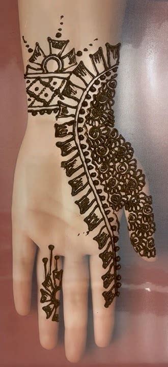 Quick mehndi design beautiful and latest | the skilled hand|2025 - YouTube