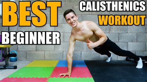 Best Beginner Calisthenics Workout - YouTube