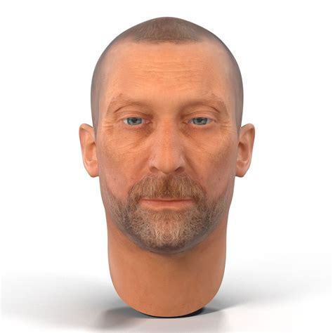 Modelo 3D de cabeça masculina 2 Modelo 3D $29 - .c4d .3ds .obj .max .ma ...