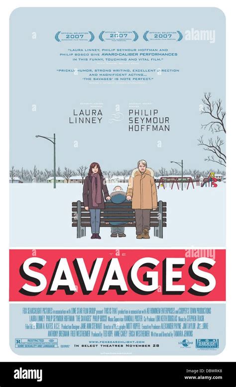 THE SAVAGES (2007) PHILIP SEYMOUR HOFFMAN, LAURA LINNEY TAMARA JENKINS