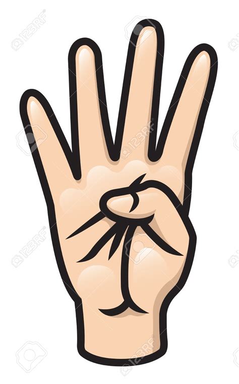Four fingers clipart 20 free Cliparts | Download images on Clipground 2024