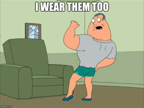 wears short shorts imgflip