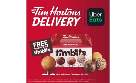 Tim Hortons U.S. partners with Uber Eats for first-ever delivery option ...