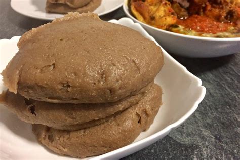 How to Make Amala - Yummieliciouz