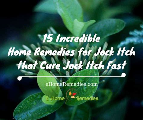 15 Incredible Home Remedies For Jock Itch | EHome Remedies