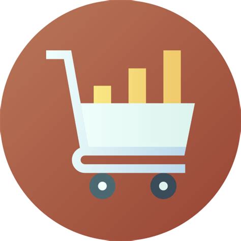 consumption flat circular gradient icon