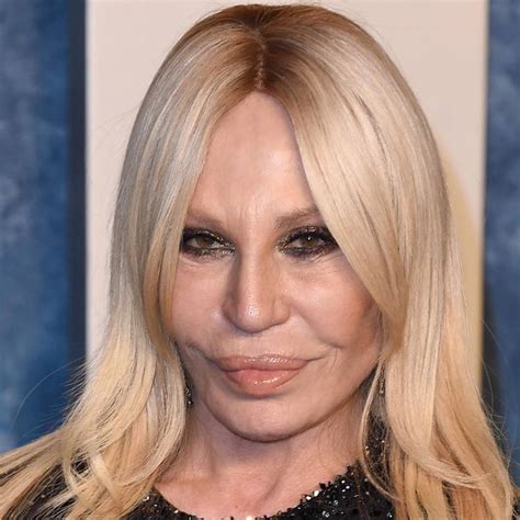 Donatella Versace Tochter 2024 Donatella Versace Hi Res Stock