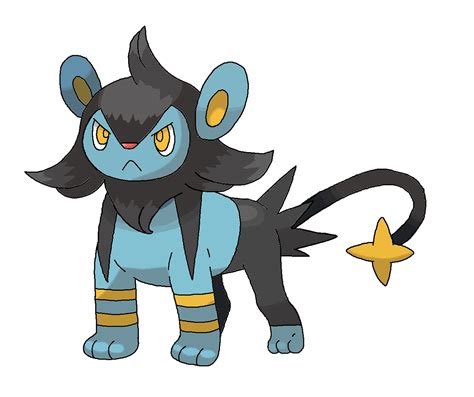 Pokemon on paint! — Luxio, Drawn on paint!