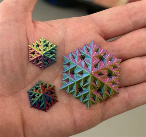 ️ Snowflake Fractal - Level 2 (Vase Mode)・Free STL File for 3D printing・Cults