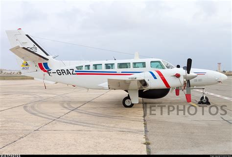 F-GRAZ | Reims-Cessna F406 Caravan II | Aviation Defense Service (AVdef ...