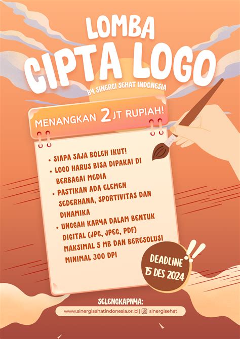 lomba desain logo sinergi sinergi sehat indonesia