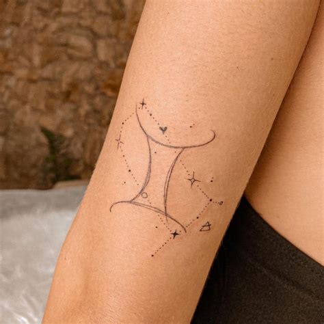 gemini constellation tattoos