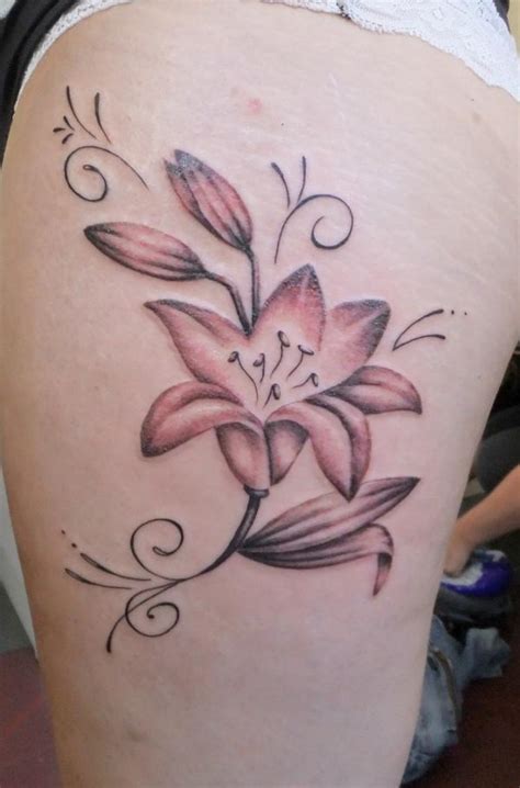tattoos lily flowers  richard avitia blog