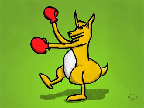 The Boxing Kangaroo by DaDog on DeviantArt