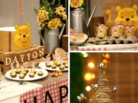 Winnie The Pooh Bear Birthday Party - Birthday Party Ideas for Kids