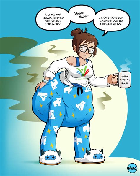 Fan Art - Morning Mei by HyrosDiaperDivas on DeviantArt