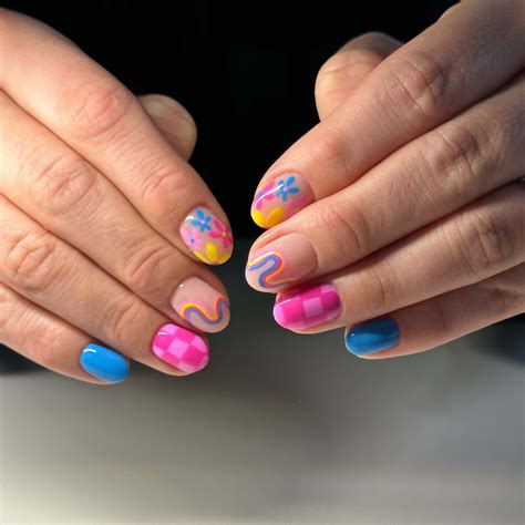 summer nails designs simple 1