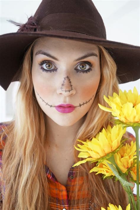 Easy Scarecrow Makeup Tutorial | Saubhaya Makeup