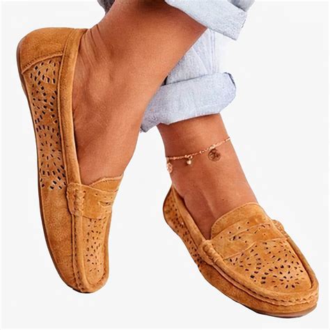mocassins en daim doux pour femme mon mocassin