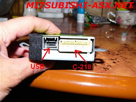 Установка штатного Вluetooth и USB на ASX S01 - Авто клуб Mitsubishi ...