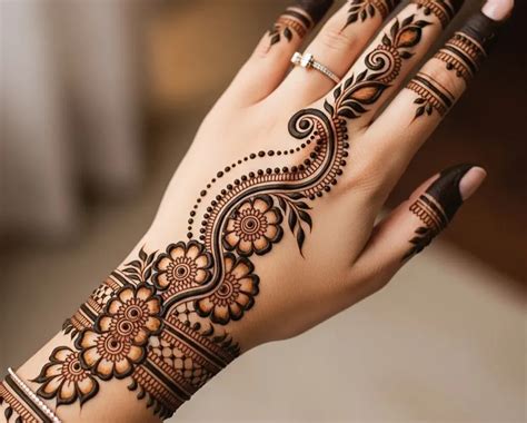 top  instagram  side mehndi design ideas  women