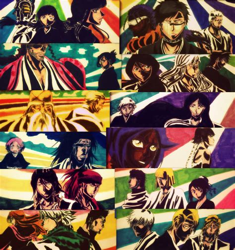 Inspired by the 3rd ending and the 9th opening of the Bleach anime. : r
