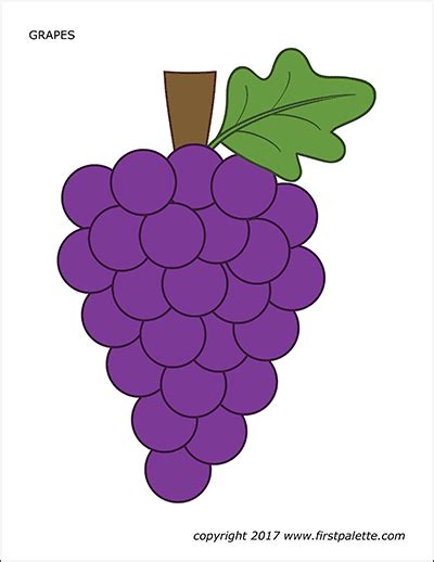 Grape Coloring Pages