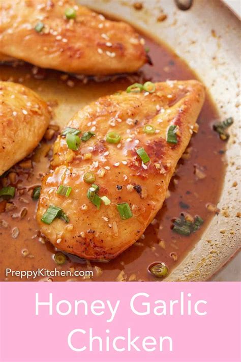 Honey Garlic Chicken - Preppy Kitchen