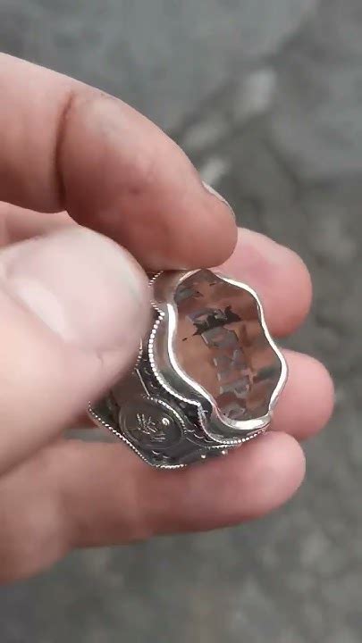 Кольцо Спаси и сохрани православное, серебро 925, пластина #handmade ...