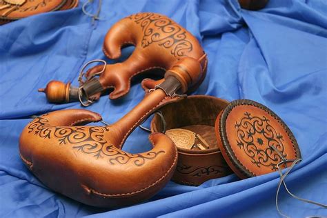 National leather products, Kyrgyzstan | Национальные изделия из кожи ...