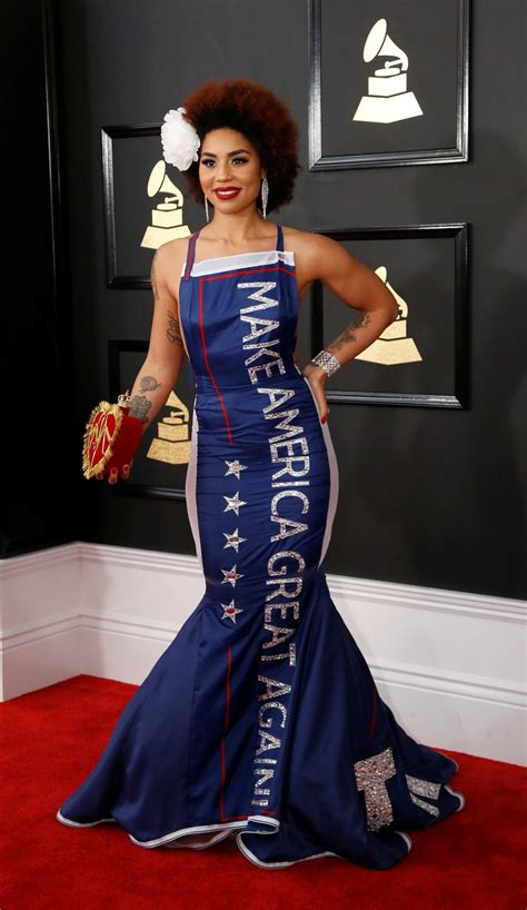 Singer Joy Villa Wears Pro-Life Grammys Dress A Year After Donning