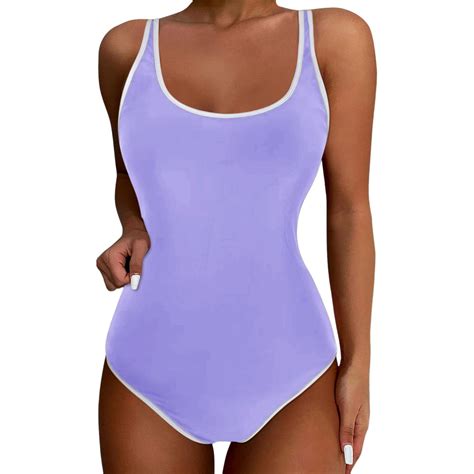 EHRWE Womens One Piece Swimsuit Women 1 Piece Swimwear Sexy Swimsuit