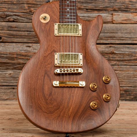 gibson smart wood series les paul natural chicago  exchange