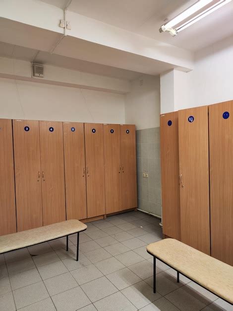 Premium Photo | Locker room