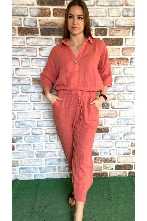 Z&N STYLE %100 PAMUK KAPRİ KOLLU ALT ÜST YAZLIK İNCE MÜSLİN KUMAŞTAN