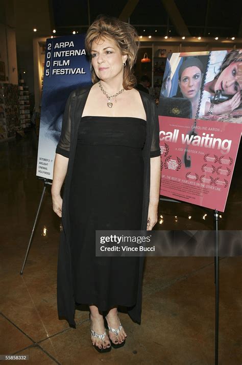 Caroline Aaron's feet