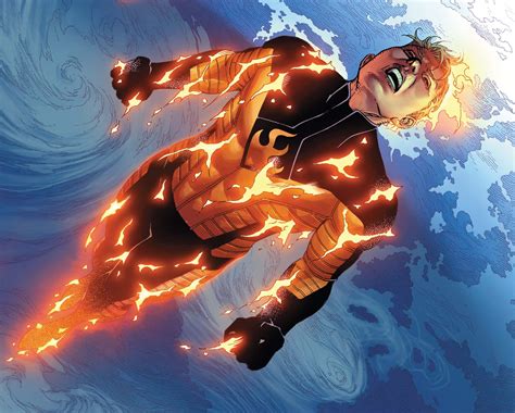 Download Human Torch Flame On Wallpaper | Wallpapers.com