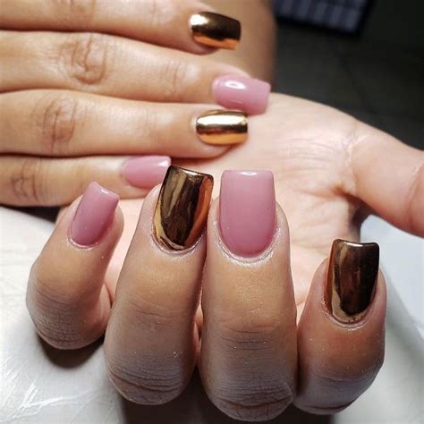 Se convierte en Persistencia Virgen uñas en color rosa palo Bonito ...