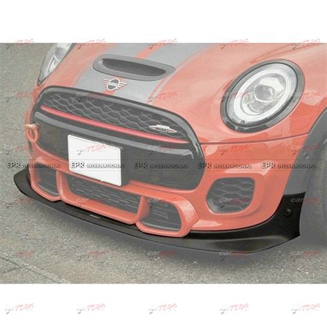 mini hatch hardtop   mini cooper  dag style front lip jcw front