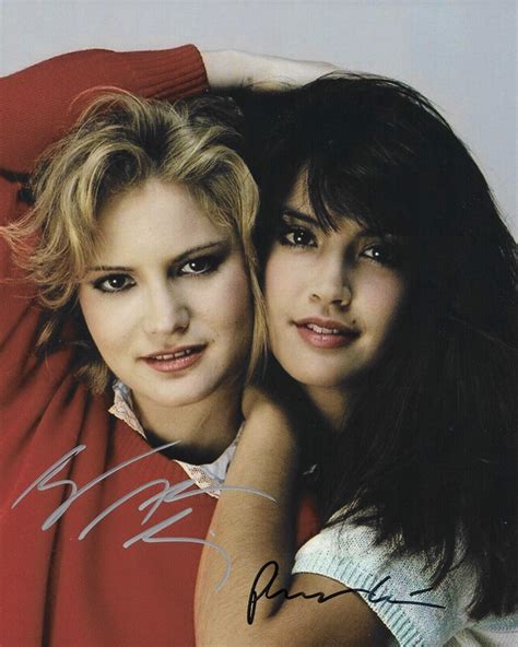 PHOEBE CATES AND JENNIFER JASON LEIGH / FAST TIMES / WITH COA/ SIGNED