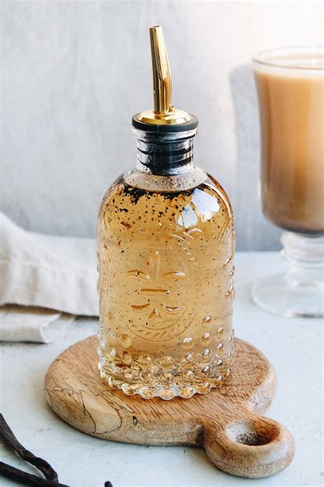 how to make vanilla bean syrup 6