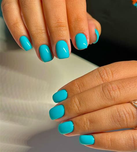 nails solid color 8