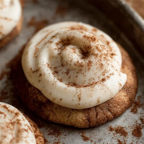 soft baked cinnamon roll cookies  ultimate cookie cinnamon roll
