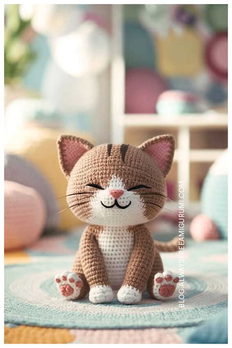 Tim the Crochet Cat Amigurumi Free Pattern - Amigurumi - Love Knitting